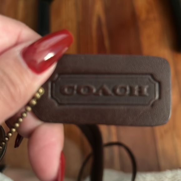 Vintage Coach Rambler brown Leather Legacy Shoulder Crossbody Bag 9061 - Picture 4 of 7